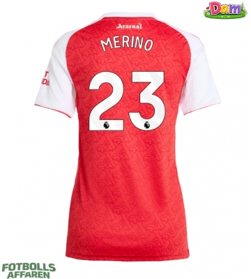 Arsenal Mikel Merino #23 Hemmatröja Kvinnor 2025-26 Kortärmad